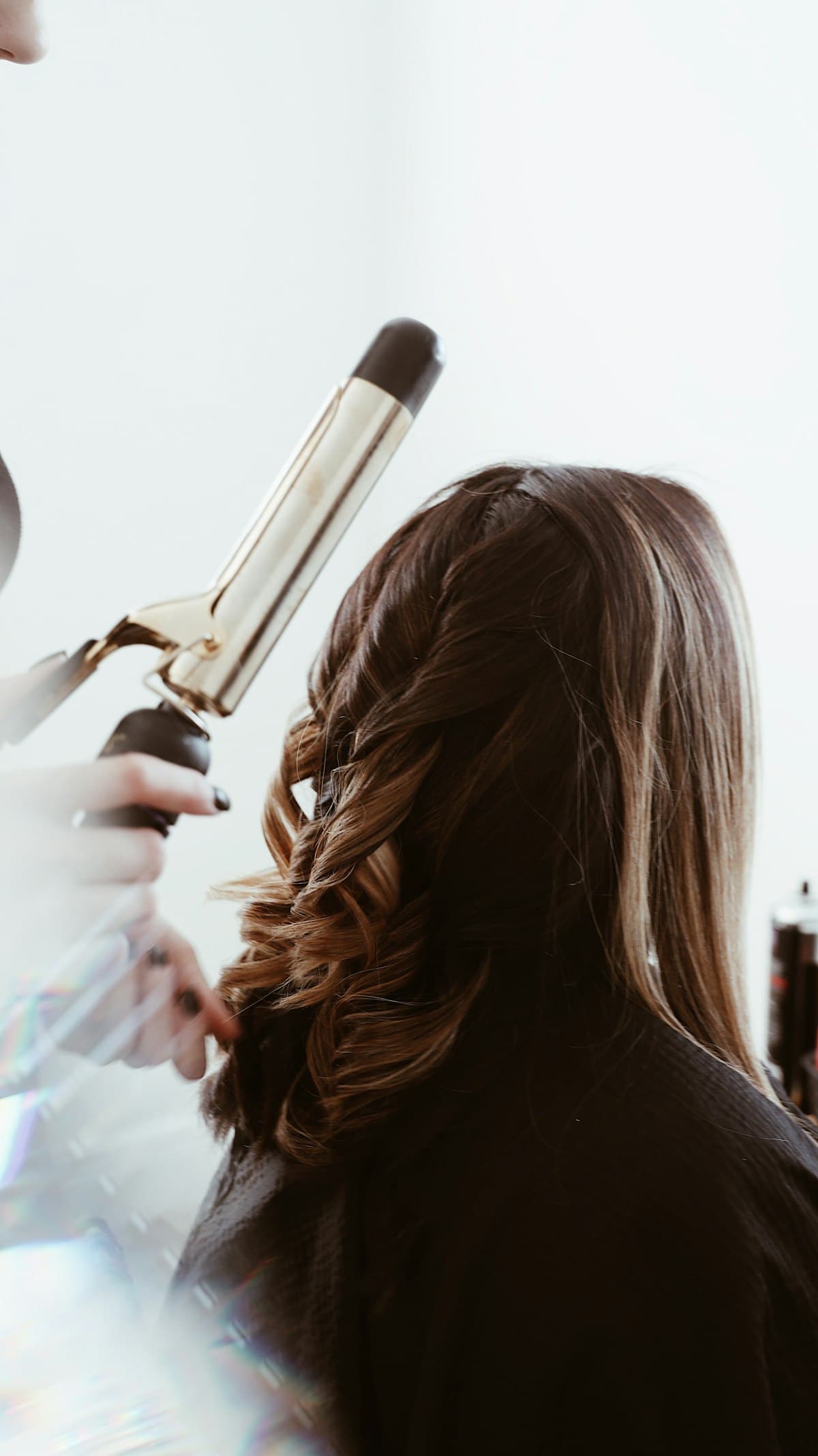 In the salon